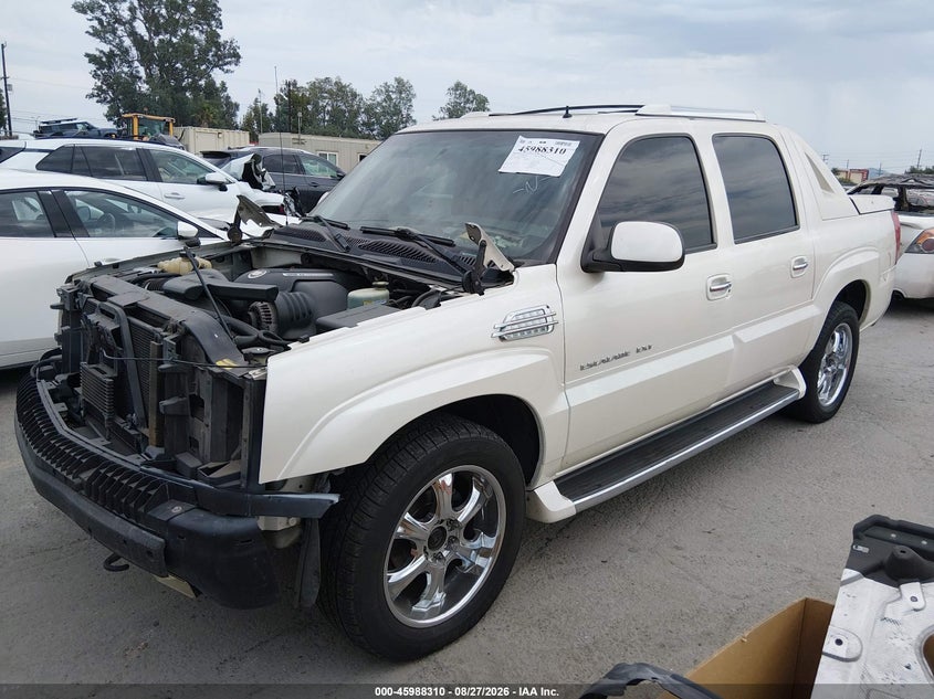 2002 Cadillac Escalade ext VIN 3GYEK63N82G229237 IAAI salvage auction — THEFT, Salvage (California), sold $700 on 2026-09-07 (photo 2)