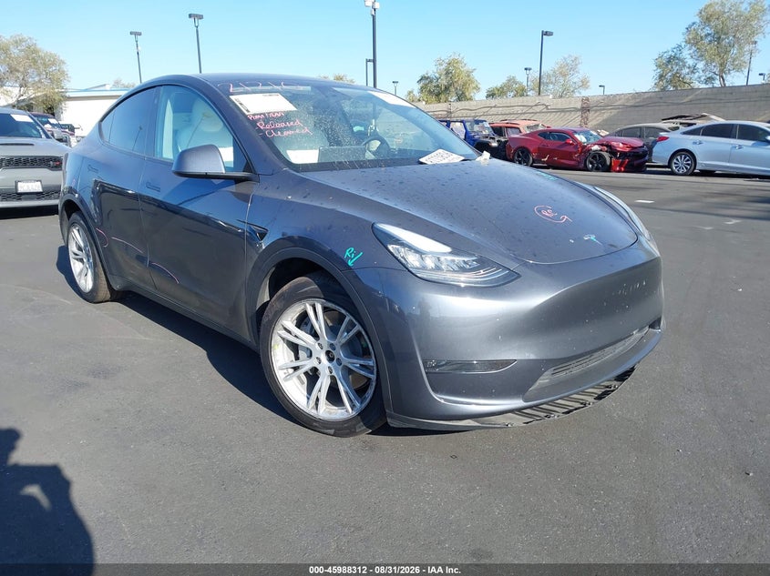 2023 Tesla Model y VIN 7SAYGDEE9PA061871 — IAAI salvage auction photo