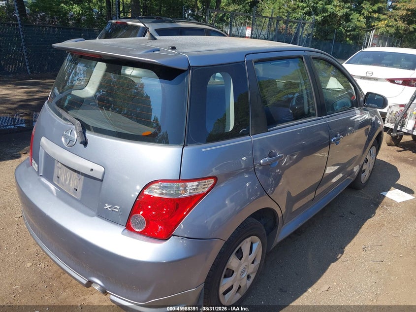 2006 Scion Xa VIN JTKKT624365007046 IAAI salvage auction — UNKNOWN, Clear (Virginia), sold $1,150 on 2026-09-04 (photo 4)