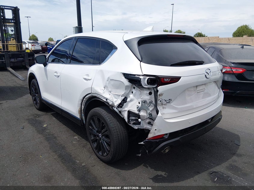 2025 Mazda Cx-5 VIN JM3KFBDY2S0634827 IAAI salvage auction — LEFT REAR, Salvage Title, sold $13,950 on 2026-09-18 (photo 3)