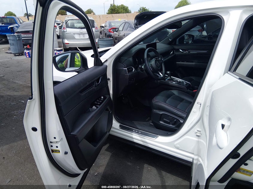 2025 Mazda Cx-5 VIN JM3KFBDY2S0634827 IAAI salvage auction — LEFT REAR, Salvage Title, sold $13,950 on 2026-09-18 (photo 5)