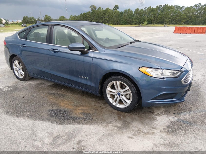 2018 Ford Fusion VIN 3FA6P0UU8JR271625 — IAAI salvage auction photo