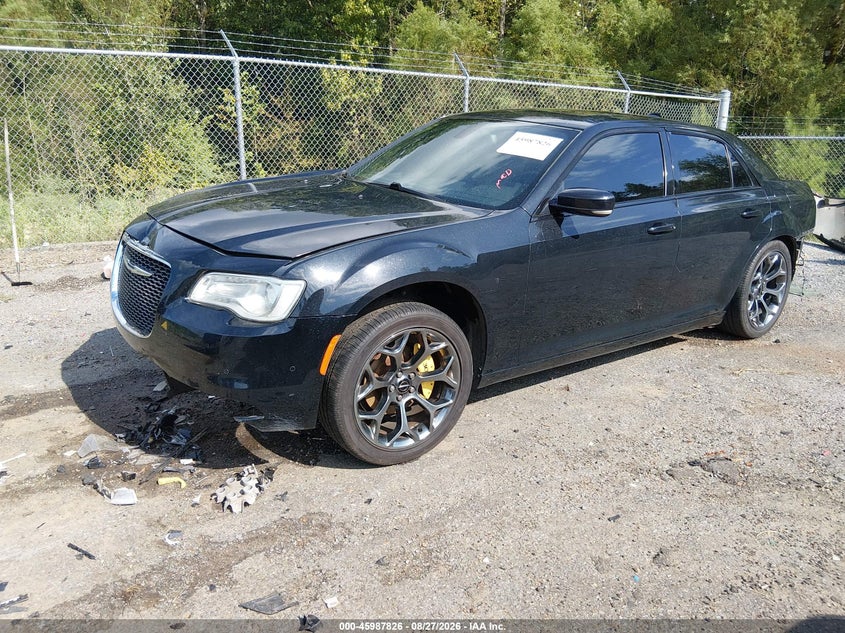 2015 Chrysler 300 VIN 2C3CCABG9FH872691 IAAI salvage auction — FRONT & REAR, Salvage (Mississippi), sold $875 on 2026-09-27 (photo 2)