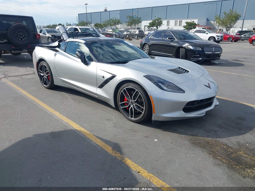 2016 Chevrolet Corvette VIN 1G1YJ2D7XG5104018 — IAAI salvage auction photo