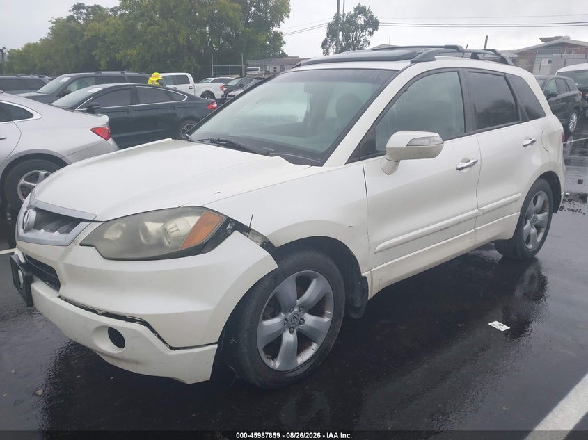 2008 Acura Rdx VIN 5J8TB18588A016595 IAAI salvage auction — NORMAL WEAR, Clear (Tennessee), sold $650 on 2026-09-06 (photo 2)