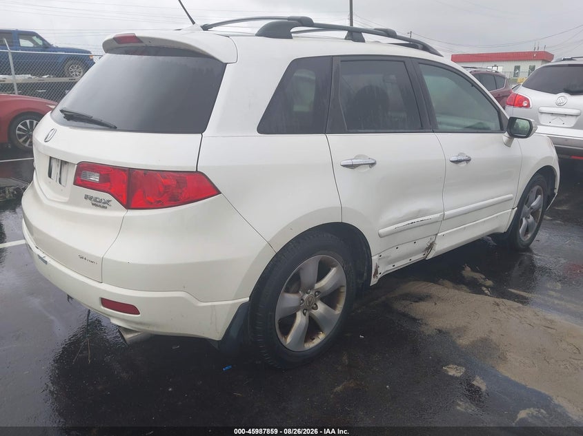 2008 Acura Rdx VIN 5J8TB18588A016595 IAAI salvage auction — NORMAL WEAR, Clear (Tennessee), sold $650 on 2026-09-06 (photo 4)
