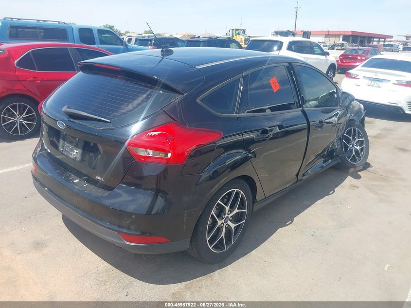 2017 Ford Focus VIN 1FADP3M25HL219806 IAAI salvage auction — RIGHT SIDE, Salvage (Arizona), sold $250 on 2026-09-13 (photo 4)