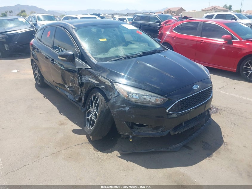 2017 Ford Focus VIN 1FADP3M25HL219806 IAAI salvage auction — RIGHT SIDE, Salvage (Arizona), sold $250 on 2026-09-13 (photo 6)