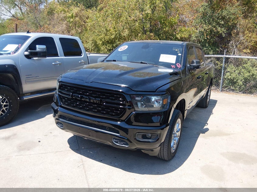 2021 Ram 1500 VIN 1C6RREFT5MN630012 IAAI salvage auction — THEFT, Wait Title, sold $9,800 on 2026-10-05 (photo 6)