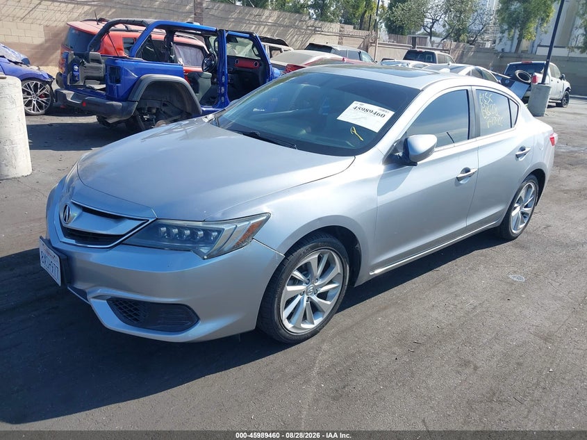 2017 Acura Ilx VIN 19UDE2F75HA001204 IAAI salvage auction — RIGHT REAR, Wait Title, sold $3,600 on 2026-09-25 (photo 2)