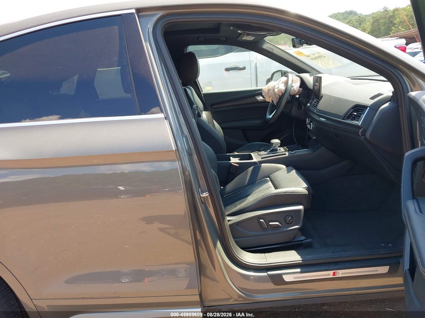 2023 Audi Q5 sportback VIN WA15AAFY6P2034703 IAAI salvage auction — FRONT END, Wait Title, sold $9,300 on 2026-09-30 (photo 5)