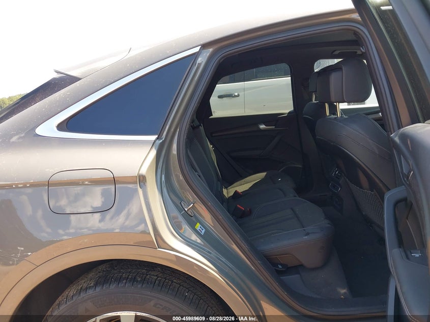 2023 Audi Q5 sportback VIN WA15AAFY6P2034703 IAAI salvage auction — FRONT END, Wait Title, sold $9,300 on 2026-09-30 (photo 8)