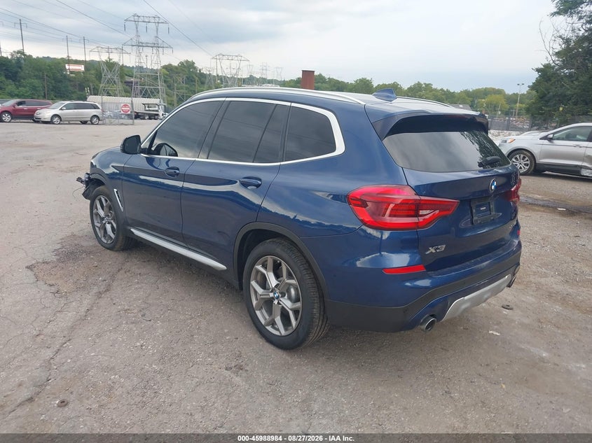 2020 BMW X3 VIN 5UXTY5C03LLT38914 IAAI salvage auction — ALL OVER, Wait Title, sold $10,600 on 2026-09-06 (photo 3)