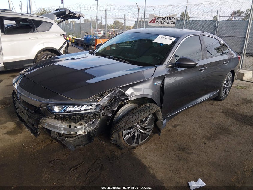 2019 Honda Accord VIN 1HGCV3F47KA020075 IAAI salvage auction — LEFT FRONT, Wait Title, sold $5,300 on 2026-09-14 (photo 2)