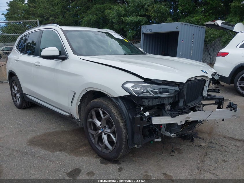 2023 BMW X3 VIN 5UX53DP02P9R38743 — IAAI salvage auction photo