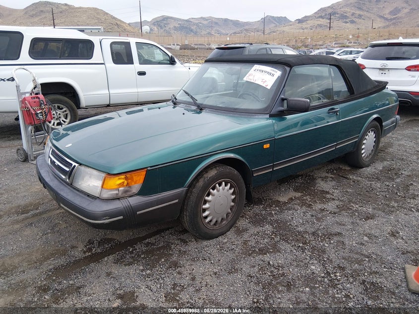 1993 Saab 900 VIN YS3AK75E3P7001942 IAAI salvage auction — NORMAL WEAR, Regular (Nevada), sold $150 on 2026-10-16 (photo 2)