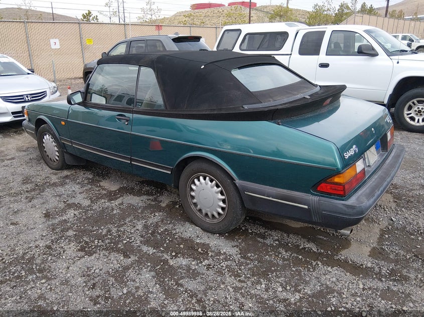 1993 Saab 900 VIN YS3AK75E3P7001942 IAAI salvage auction — NORMAL WEAR, Regular (Nevada), sold $150 on 2026-10-16 (photo 3)