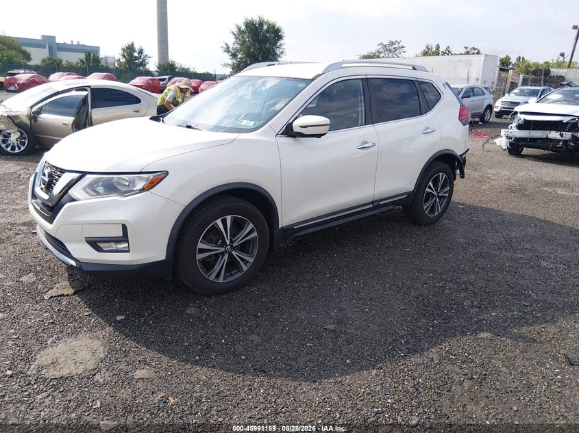 2017 Nissan Rogue VIN JN8AT2MV7HW261121 IAAI salvage auction — REAR END, Wait Title, sold $1,550 on 2026-10-10 (photo 2)