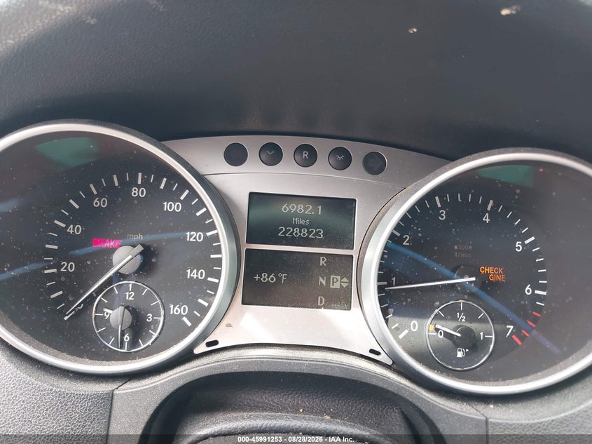 2008 Mercedes-benz Ml-class VIN 4JGBB86E88A337263 IAAI salvage auction — NORMAL WEAR, Clear (Massachusetts), sold $775 on 2026-09-06 (photo 7)
