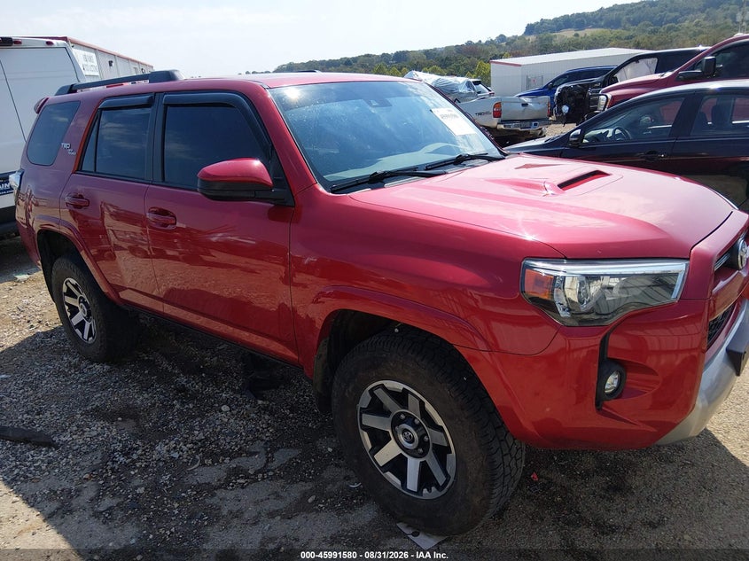 2021 Toyota 4runner VIN JTEPU5JRXM5906352 — IAAI salvage auction photo