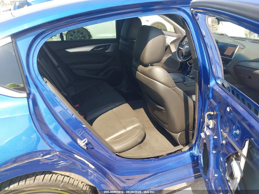 2021 Cadillac Ct5 VIN 1G6DW5RK7M0145658 IAAI salvage auction — SIDE, Wait Title, sold $10,800 on 2026-09-06 (photo 8)