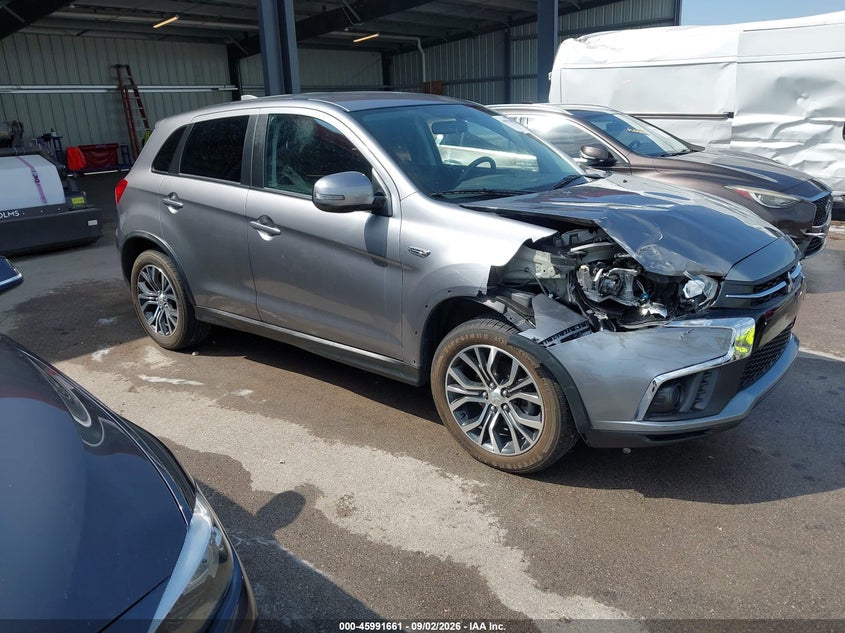 2019 Mitsubishi Outlander VIN JA4AR3AUXKU021182 IAAI salvage auction — RIGHT FRONT, Salvage (Nebraska), sold $2,900 on 2026-09-27 (photo 1)