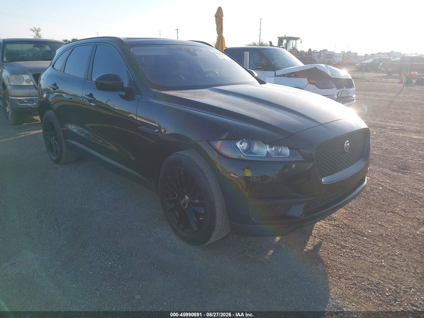 2018 Jaguar F-pace VIN SADCK2FN4JA279720 IAAI salvage auction — NORMAL WEAR, Original (Texas), sold $5,400 on 2026-09-20 (photo 1)