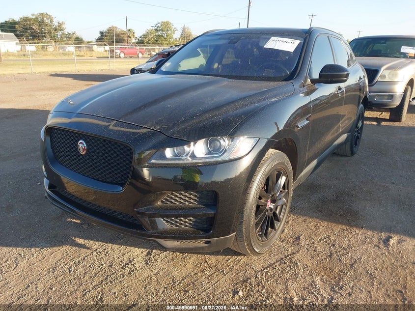 2018 Jaguar F-pace VIN SADCK2FN4JA279720 IAAI salvage auction — NORMAL WEAR, Original (Texas), sold $5,400 on 2026-09-20 (photo 2)