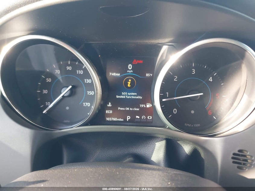 2018 Jaguar F-pace VIN SADCK2FN4JA279720 IAAI salvage auction — NORMAL WEAR, Original (Texas), sold $5,400 on 2026-09-20 (photo 7)
