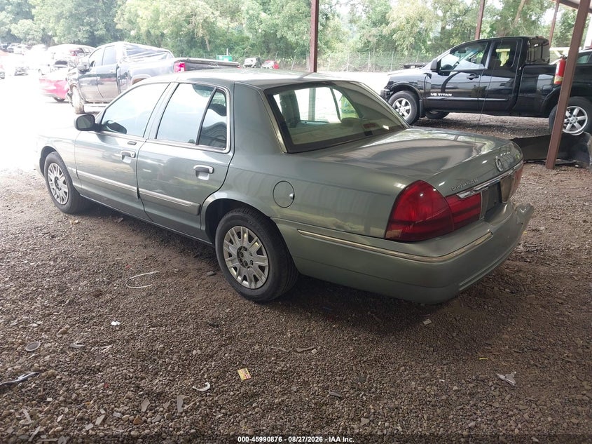 2005 Mercury Grand Marquis VIN 2MEFM74W15X645446 IAAI salvage auction — REAR END, Salvage (Georgia), sold $275 on 2026-10-02 (photo 3)