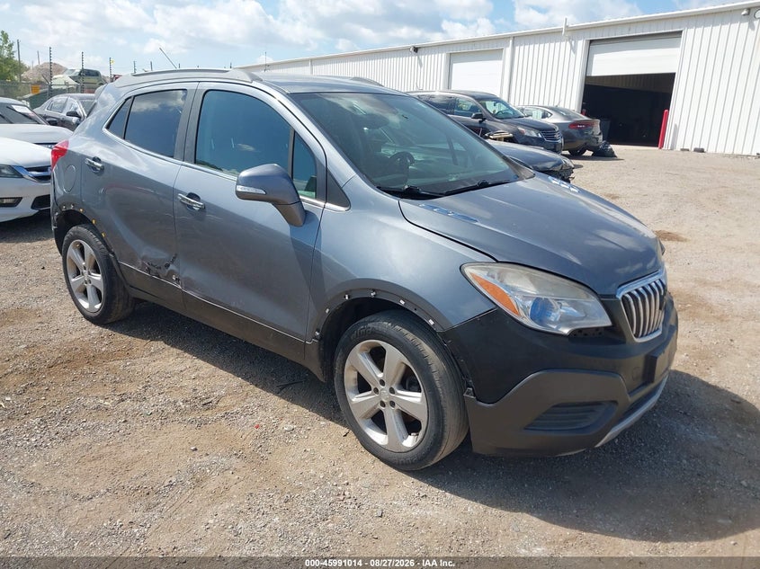 2015 Buick Encore VIN KL4CJESB0FB156570 IAAI salvage auction — NORMAL WEAR, Clear (Indiana), sold $875 on 2026-09-19 (photo 1)