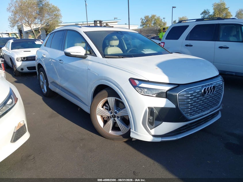 2026 Audi Q4 e-tron VIN WA1LUBFZ7TP001686 — IAAI salvage auction photo