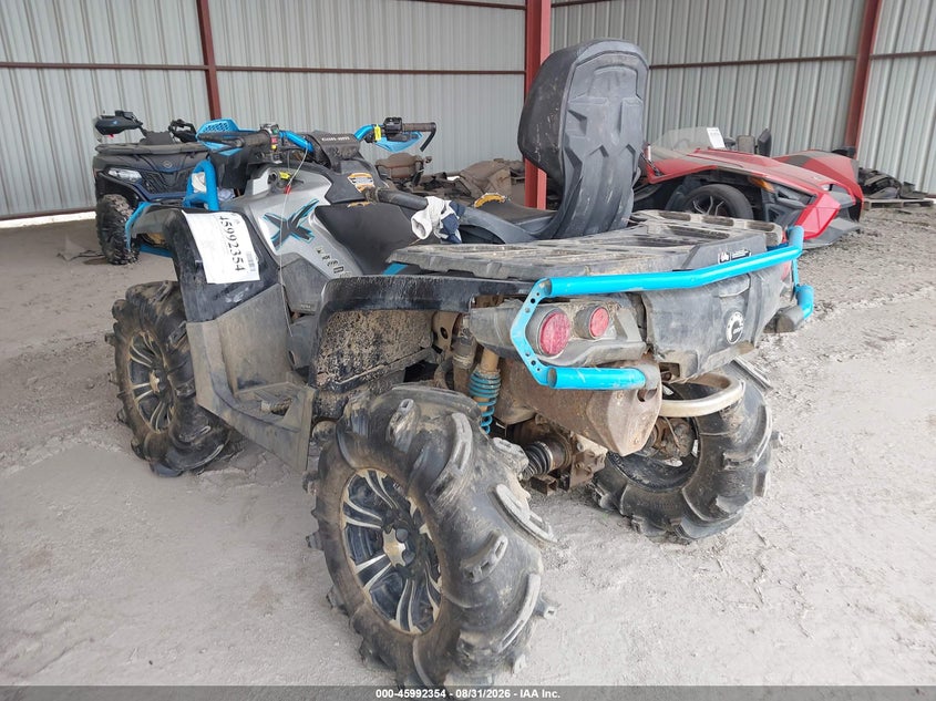 2016 Can-am/ brp Outlander VIN 3JBLWAX20GJ001427 IAAI salvage auction — REAR END, Salvage (Texas), sold $4,100 on 2026-09-16 (photo 3)