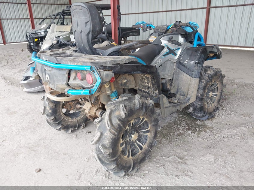 2016 Can-am/ brp Outlander VIN 3JBLWAX20GJ001427 IAAI salvage auction — REAR END, Salvage (Texas), sold $4,100 on 2026-09-16 (photo 4)