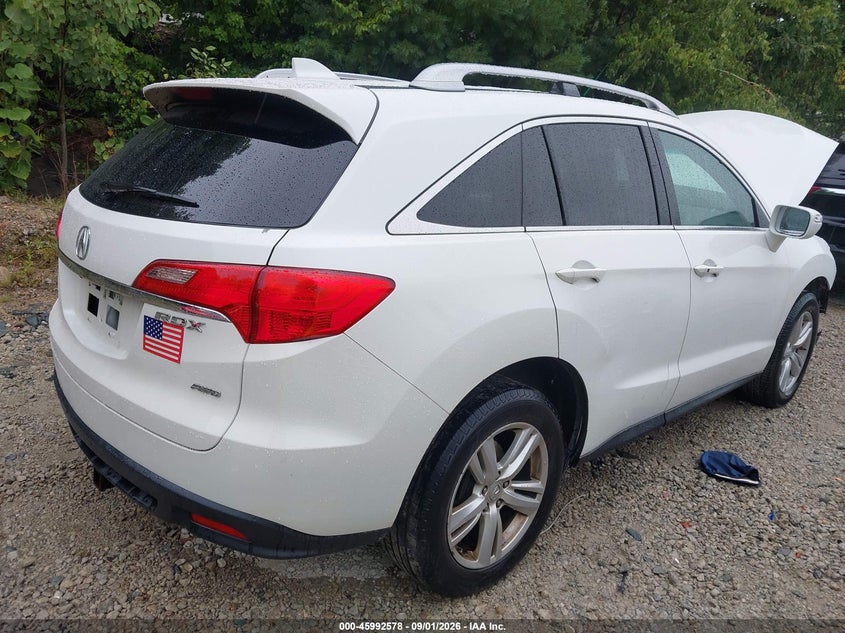 2013 Acura Rdx VIN 5J8TB4H57DL021352 IAAI salvage auction — FRONT END, Clear (Massachusetts), sold $225 on 2026-09-08 (photo 4)