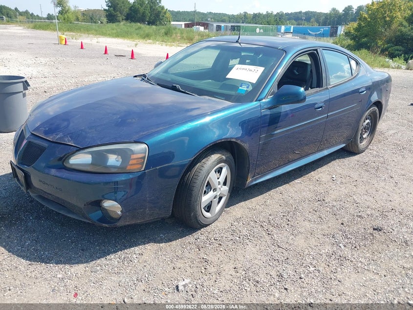 2005 Pontiac Grand prix VIN 2G2WS522751206416 IAAI salvage auction — NORMAL WEAR, Clear (New Jersey), sold $400 on 2026-09-04 (photo 2)