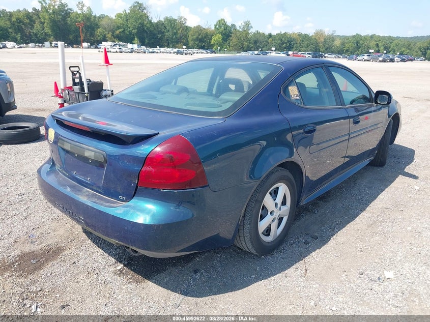 2005 Pontiac Grand prix VIN 2G2WS522751206416 IAAI salvage auction — NORMAL WEAR, Clear (New Jersey), sold $400 on 2026-09-04 (photo 4)