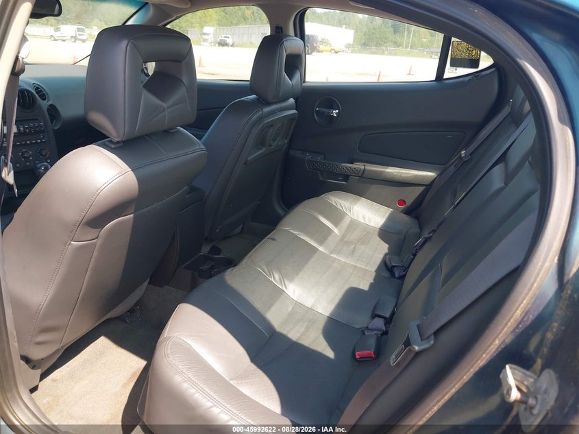 2005 Pontiac Grand prix VIN 2G2WS522751206416 IAAI salvage auction — NORMAL WEAR, Clear (New Jersey), sold $400 on 2026-09-04 (photo 8)