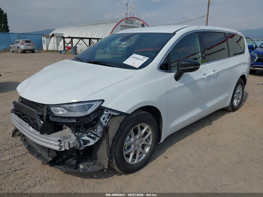 2026 Chrysler Pacifica VIN 2C4RC1BG3TR204557 IAAI salvage auction — FRONT END, Salvage Title, sold $12,700 on 2026-08-30 (photo 2)
