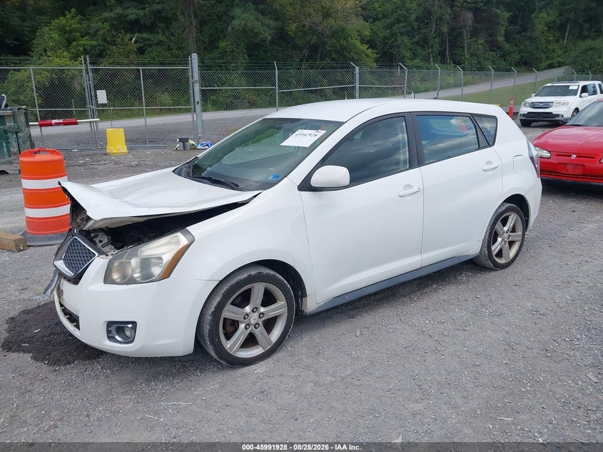 2010 Pontiac Vibe VIN 5Y2SP6E04AZ416517 IAAI salvage auction — FRONT END, Salvage (Virginia), sold $325 on 2026-09-13 (photo 2)