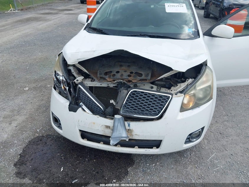 2010 Pontiac Vibe VIN 5Y2SP6E04AZ416517 IAAI salvage auction — FRONT END, Salvage (Virginia), sold $325 on 2026-09-13 (photo 6)