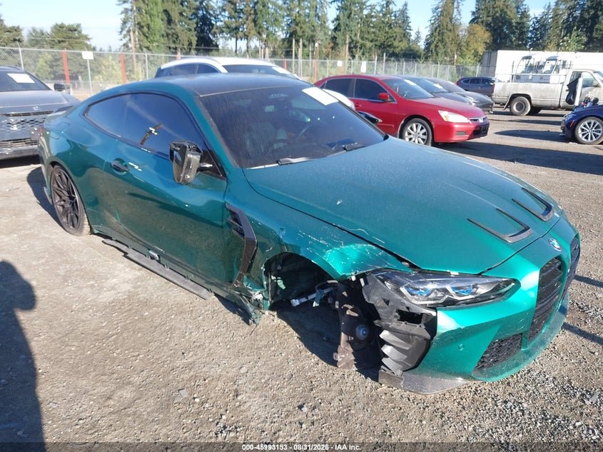 2022 BMW M4 VIN WBS43AZ07NCK34894 — IAAI salvage auction photo