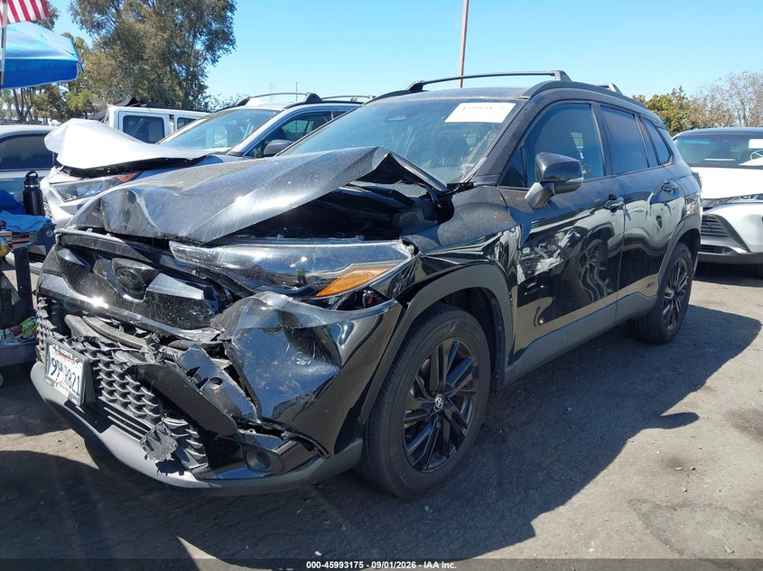 2024 Toyota Corolla cross VIN 7MUFBABG2RV052783 IAAI salvage auction — LEFT FRONT, Salvage Certificate (California), sold $11,700 on 2026-09-26 (photo 2)