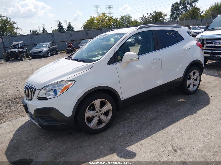 2016 Buick Encore VIN KL4CJASB6GB721902 IAAI salvage auction — NORMAL WEAR, Clear (Illinois), sold $625 on 2026-10-05 (photo 2)