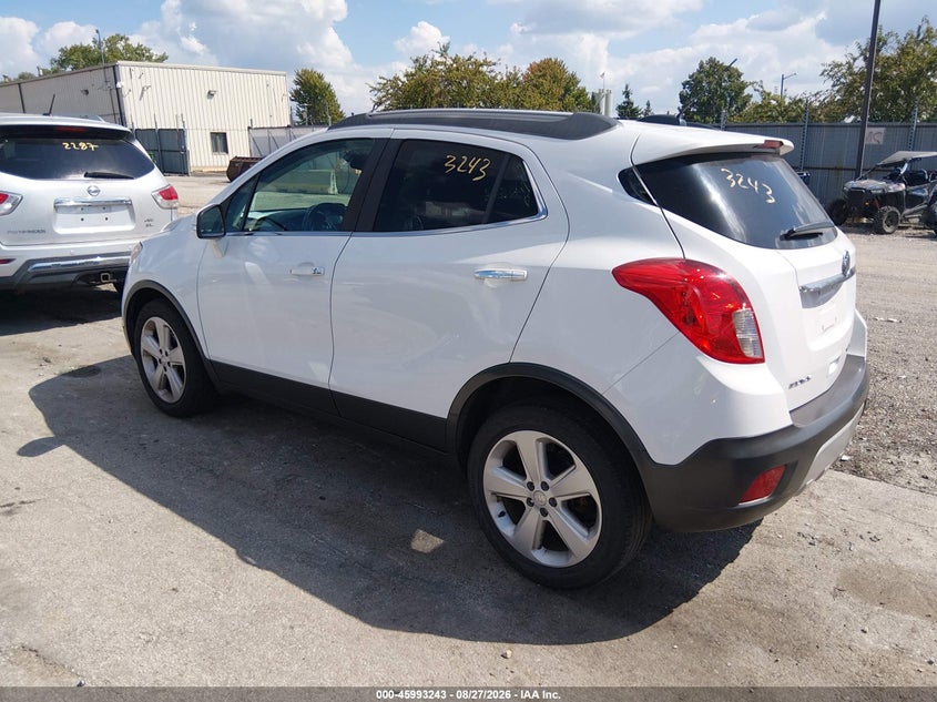 2016 Buick Encore VIN KL4CJASB6GB721902 IAAI salvage auction — NORMAL WEAR, Clear (Illinois), sold $625 on 2026-10-05 (photo 3)