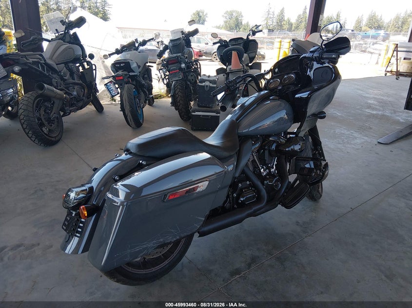 2022 Harley-davidson Road glide VIN 1HD1ACL15NB666207 IAAI salvage auction — LEFT FRONT, Bill Of Sale (Washington), sold $8,000 on 2026-09-16 (photo 4)