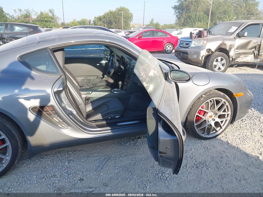 2006 Porsche Cayman VIN WP0AB29806U782028 IAAI salvage auction — LEFT REAR, Salvage (Ohio), sold $12,750 on 2026-09-22 (photo 5)