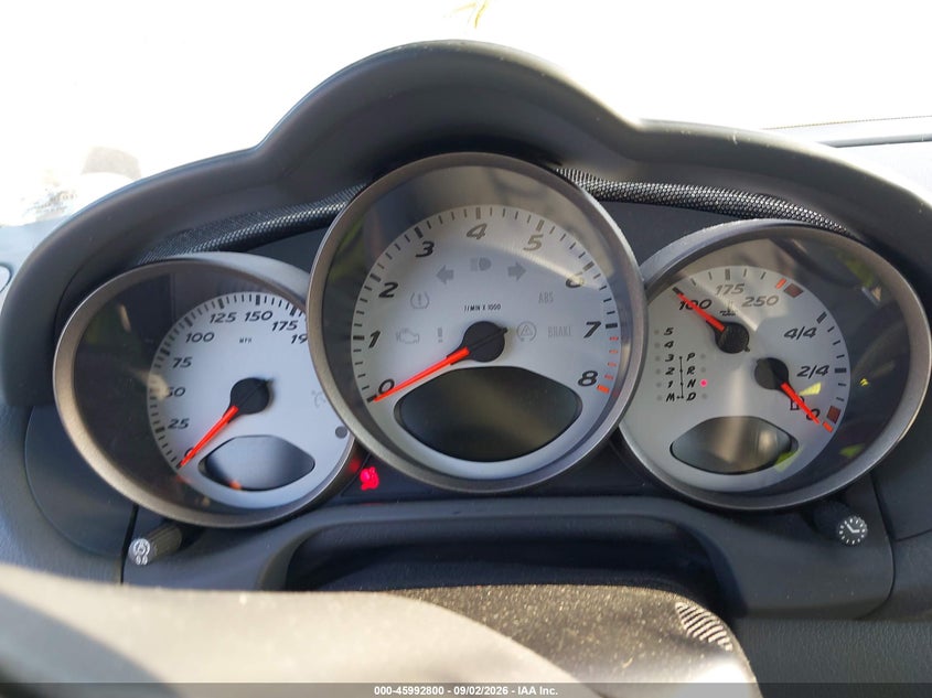 2006 Porsche Cayman VIN WP0AB29806U782028 IAAI salvage auction — LEFT REAR, Salvage (Ohio), sold $12,750 on 2026-09-22 (photo 7)