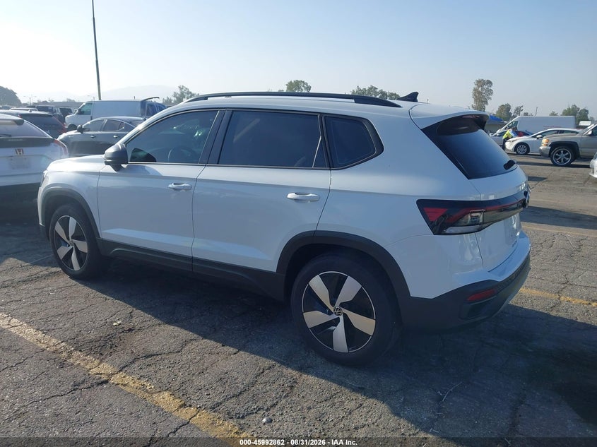 2025 Volkswagen Taos VIN 3VV8C7B2XSM059575 IAAI salvage auction — FRONT END, Salvage (California), sold $10,400 on 2026-09-10 (photo 3)