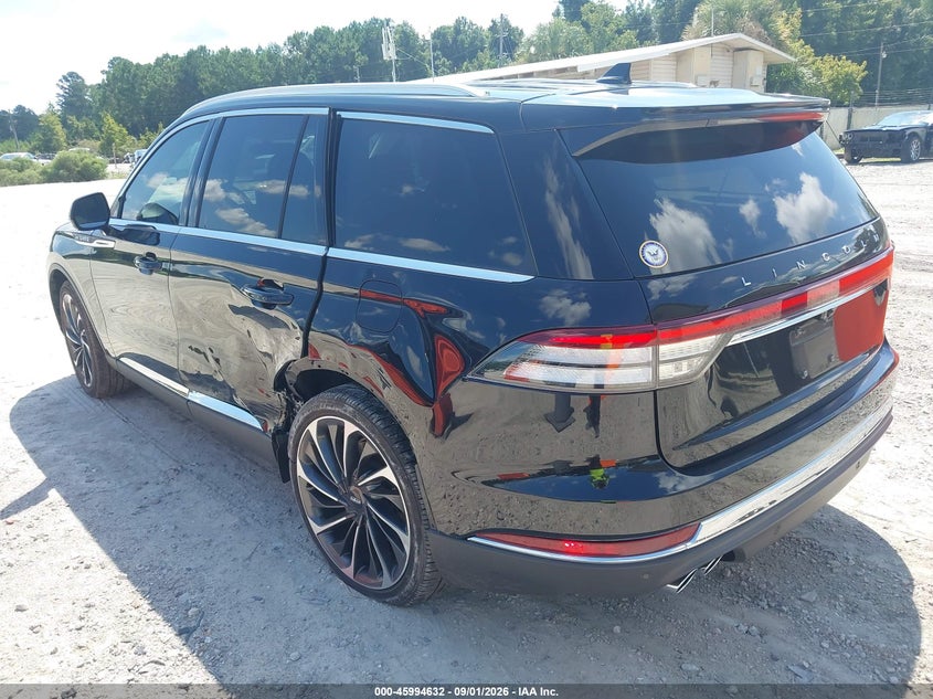 2023 Lincoln Aviator VIN 5LM5J7XC7PGL08935 IAAI salvage auction — LEFT SIDE, Wait Title, sold $14,600 on 2026-09-22 (photo 3)